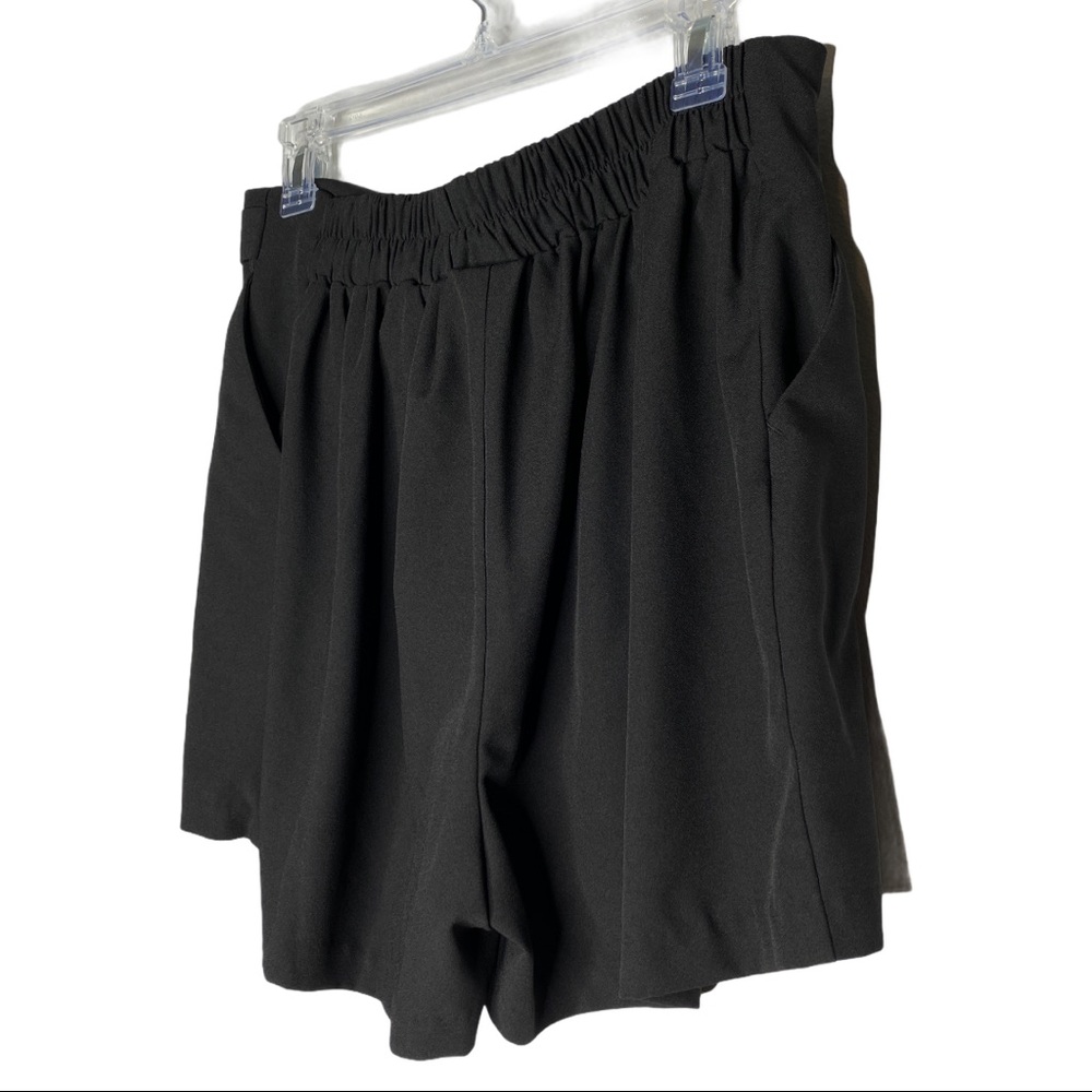 Attention black shorts with front tie size XXL 💚 SALE - Picture 7 of 10